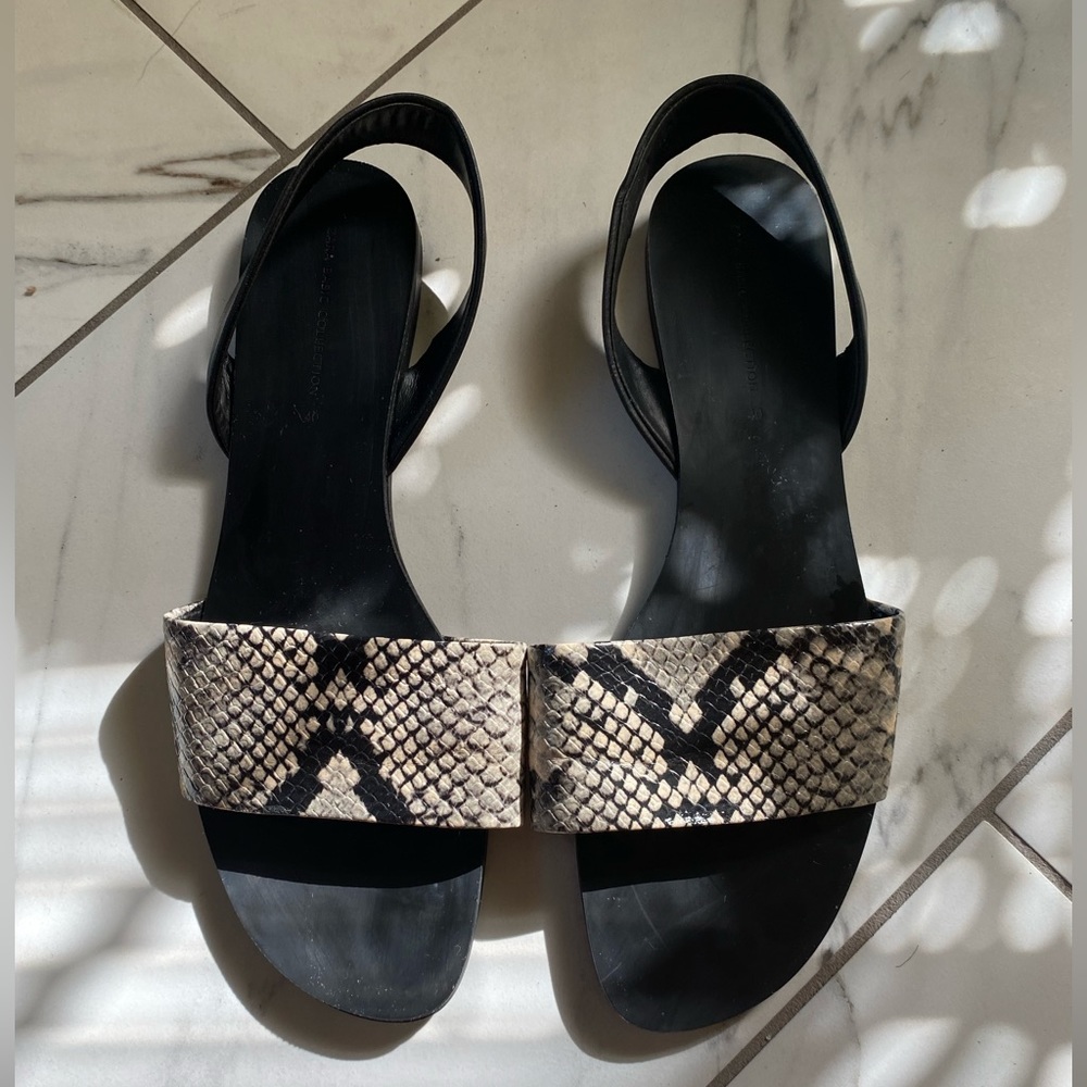 Zara Basic Collection Slides with strap